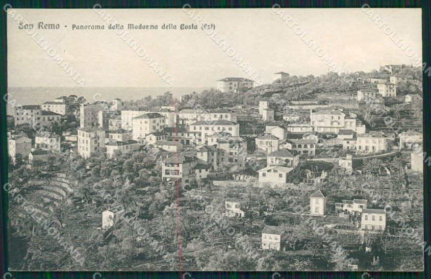 Imperia Sanremo Madonna della Costa Cartolina ZG2287 – fronte