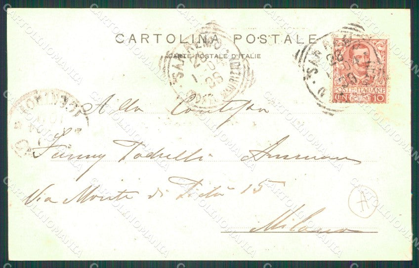 Imperia Sanremo Cartolina ZG2296 – retro