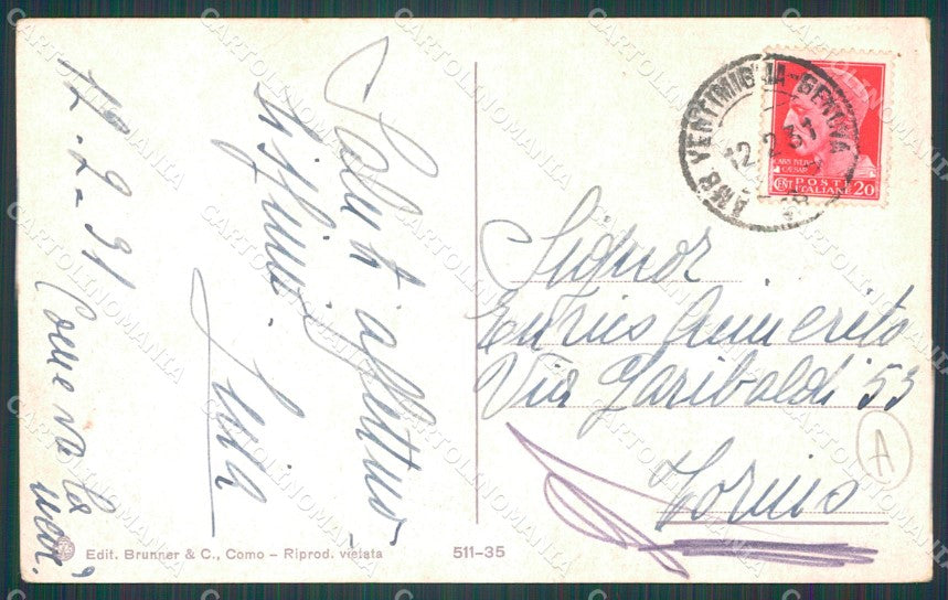 Imperia Sanremo Cartolina ZG2303 – retro