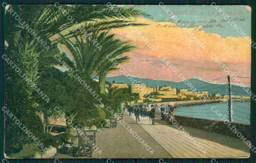 Imperia Sanremo ABRASA Cartolina ZG2307 – fronte