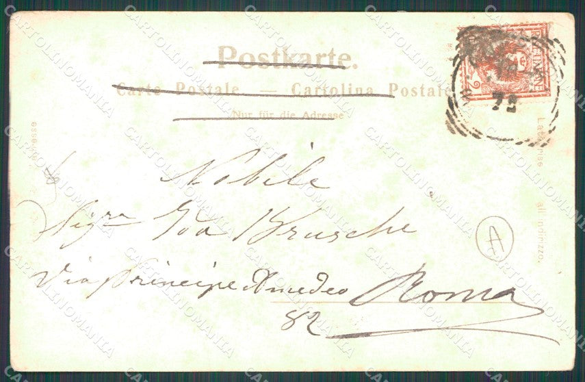 Imperia Sanremo SCOLLATA STRAPPINO Cartolina ZG2314 – retro