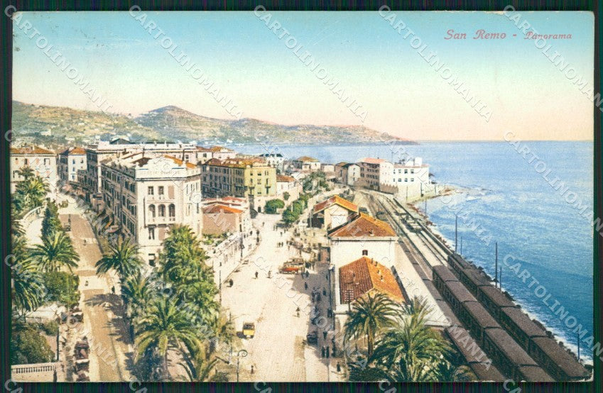 Imperia Sanremo Cartolina ZG2317 – fronte