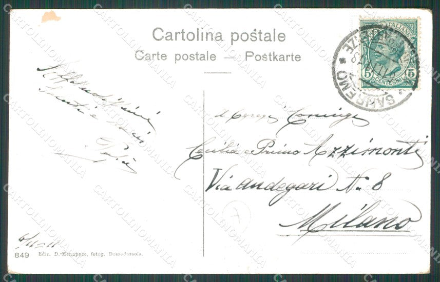 Imperia Sanremo Cartolina ZG2331 – retro