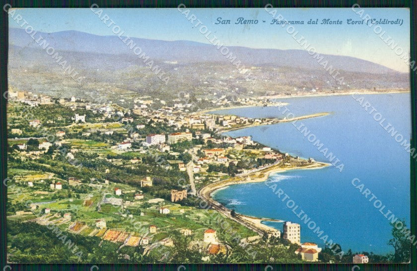 Imperia Sanremo Monte Corvi Cartolina ZG2333 – fronte