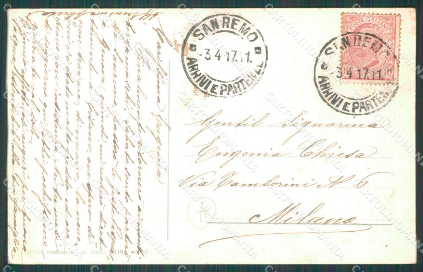 Imperia Sanremo Cartolina ZG2334 – retro