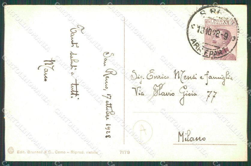 Imperia Sanremo Cartolina ZG2336 – retro