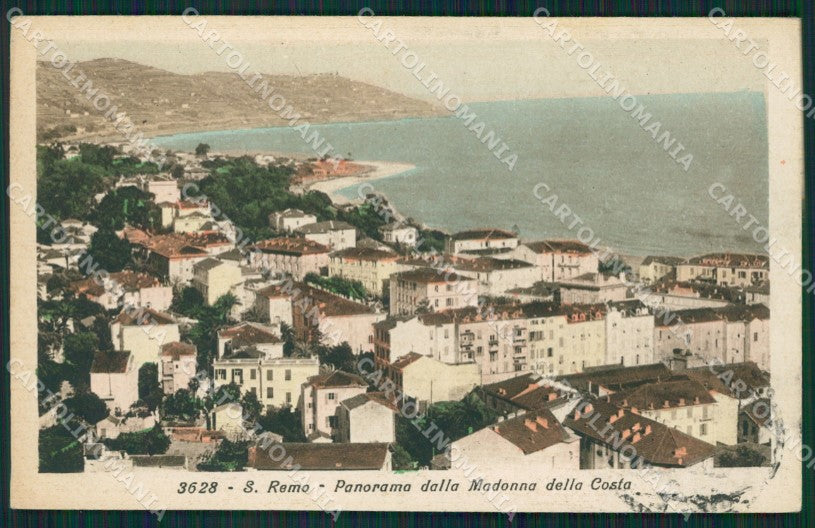 Imperia Sanremo Madonna della Costa Cartolina ZG2337 – fronte