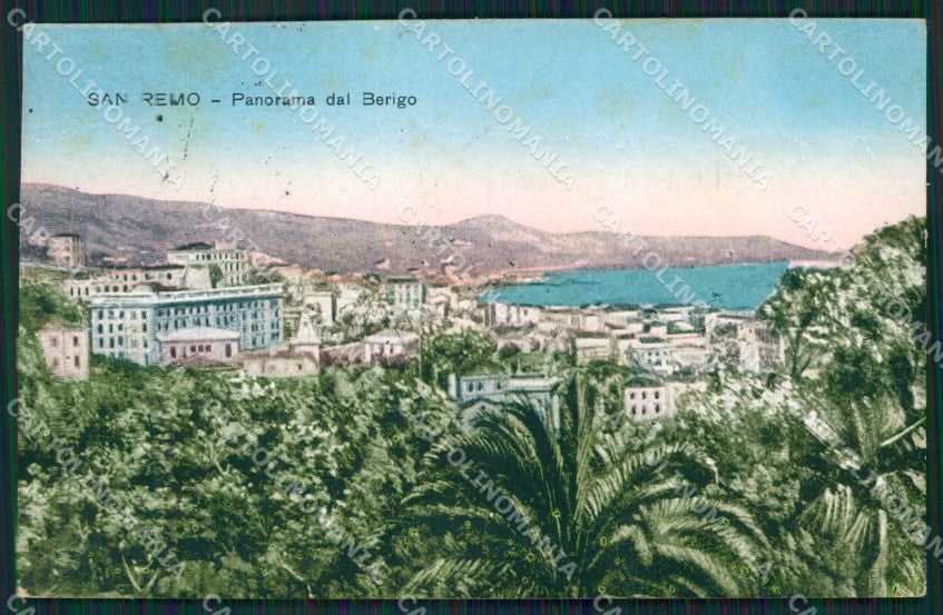 Imperia Sanremo Berigo Cartolina ZG2338 – fronte