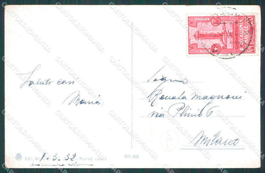 Imperia Sanremo Barca Città Vecchia Cartolina ZG2341 – retro