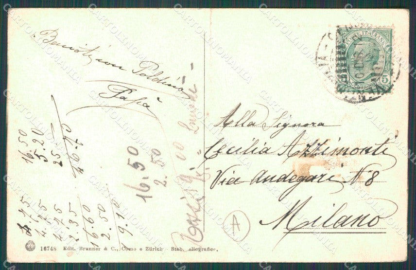 Imperia Sanremo PIEGA Cartolina ZG2345 – retro