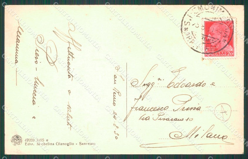 Imperia Sanremo Cartolina ZG2346 – retro