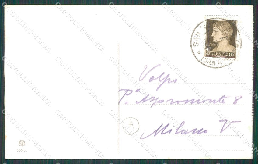 Imperia Sanremo Berigo Cartolina ZG2349 – retro