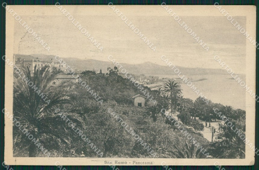 Imperia Sanremo STRAPPINO Cartolina ZG2356 – fronte