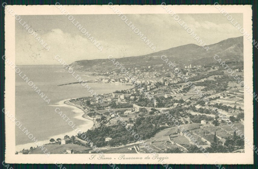 Imperia Sanremo Poggio Cartolina ZG2358 – fronte
