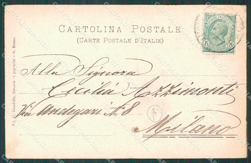 Imperia Sanremo Poggio Cartolina ZG2370 – retro