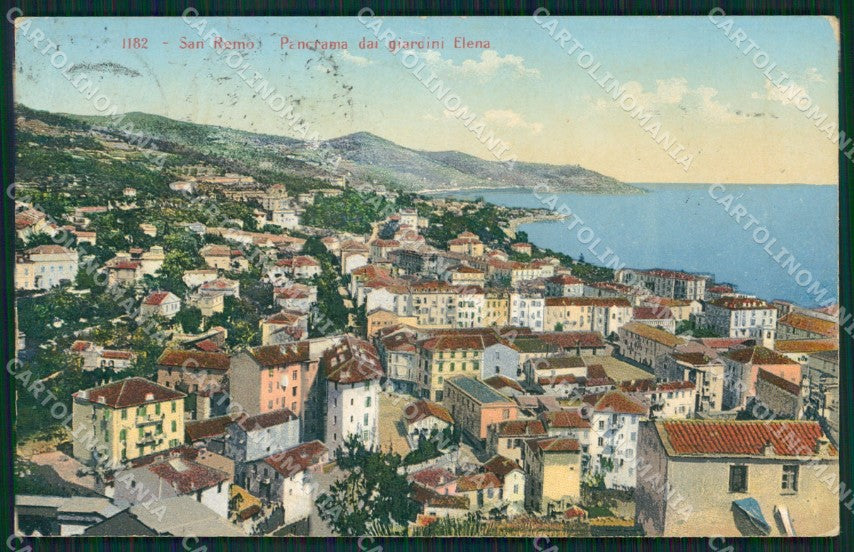 Imperia Sanremo Cartolina ZG2375 – fronte