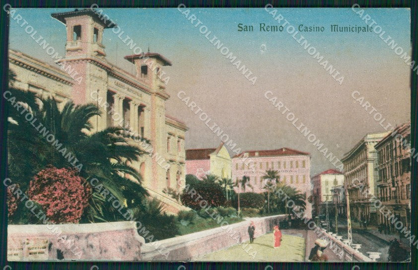 Imperia Sanremo Casinò Municipale Cartolina ZG2377 – fronte
