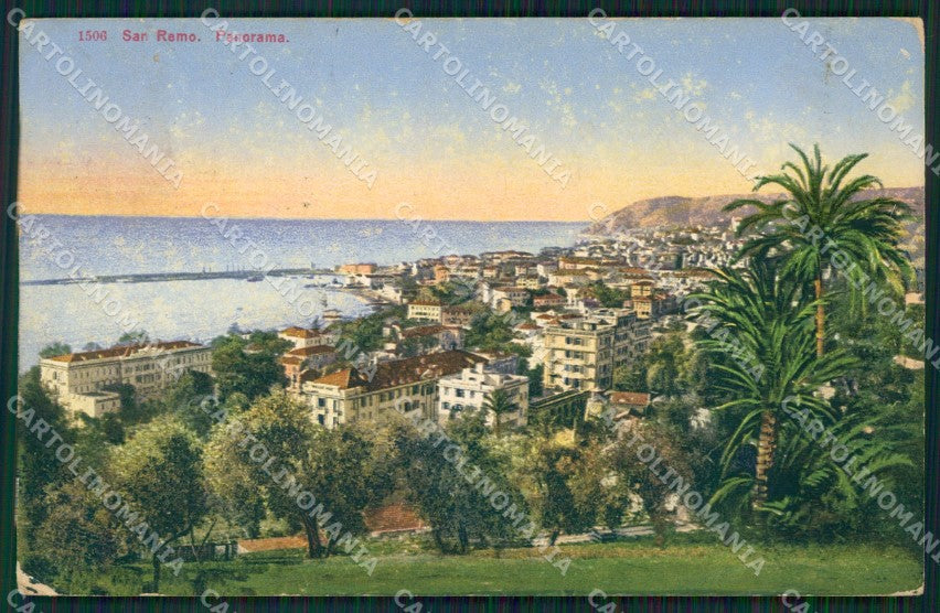 Imperia Sanremo ABRASA Cartolina ZG2381 – fronte