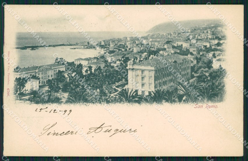 Imperia Sanremo Cartolina ZG2385 – fronte