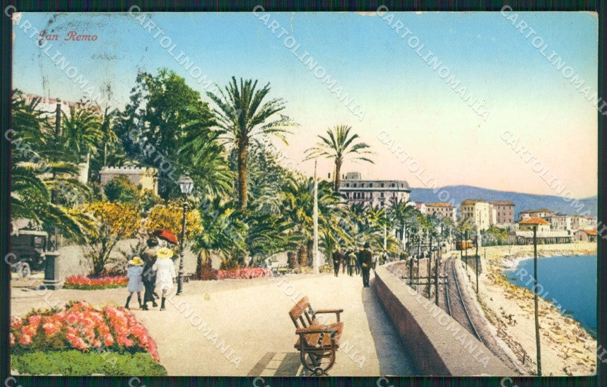 Imperia Sanremo PIEGA Cartolina ZG2388 – fronte