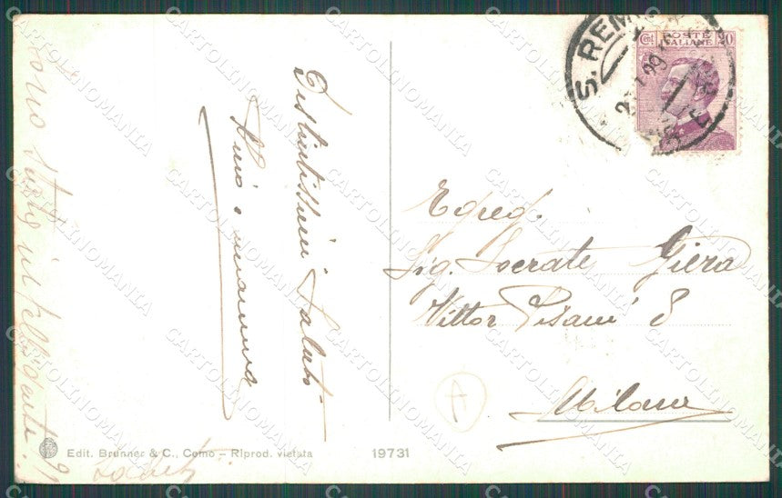 Imperia Sanremo PIEGA Cartolina ZG2388 – retro