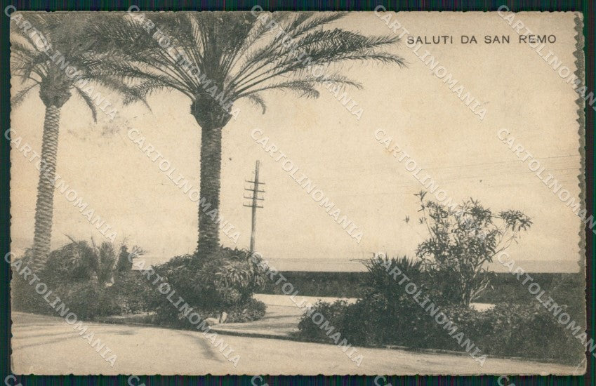 Imperia Sanremo Cartolina ZG2398 – fronte