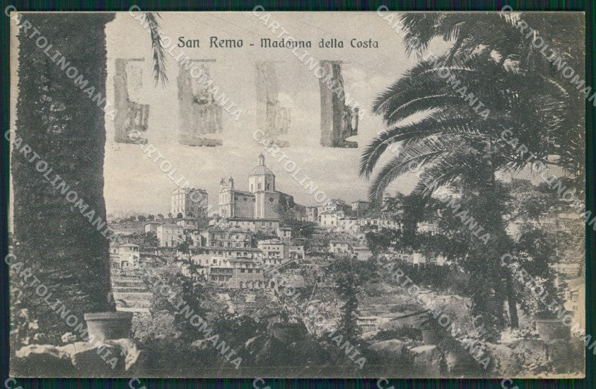 Imperia Sanremo Madonna della Costa Cartolina ZG2400 – fronte