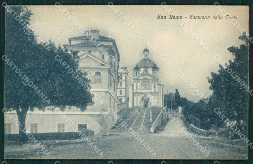 Imperia Sanremo Santuario della Costa Cartolina ZG2401 – fronte