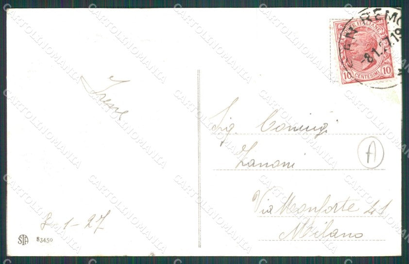 Imperia Sanremo Chiesa Russa Cartolina ZG2404 – retro