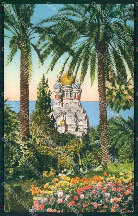 Imperia Sanremo Chiesa Russa Cartolina ZG2409 – fronte