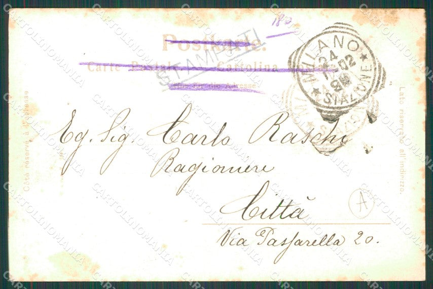 Imperia Sanremo STRAPPO PIEGHE Cartolina ZG2411 – retro