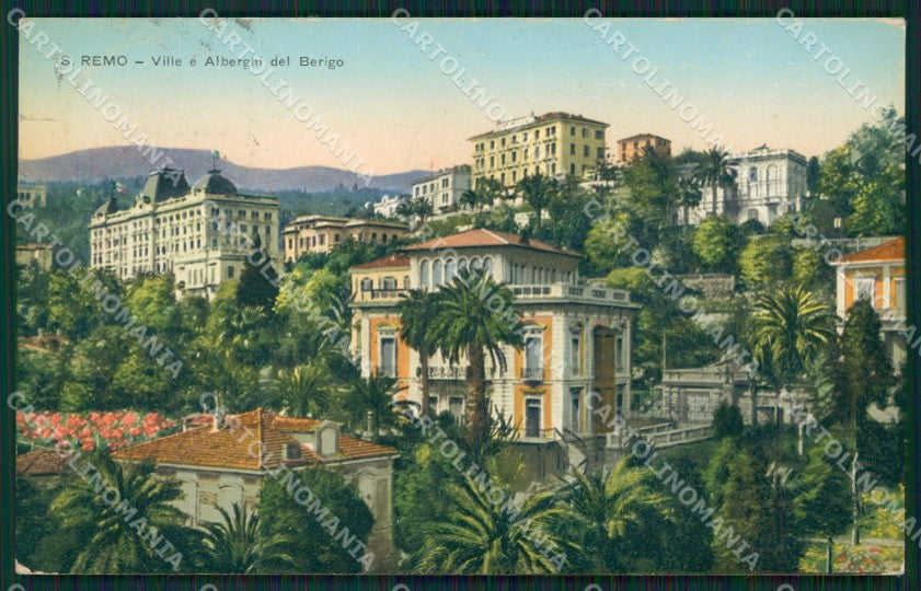 Imperia Sanremo Berigo Cartolina ZG2423 – fronte