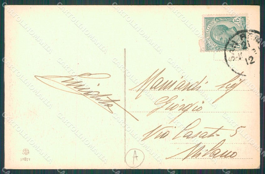 Imperia Sanremo Castello Marsaglia Cartolina ZG2426 – retro