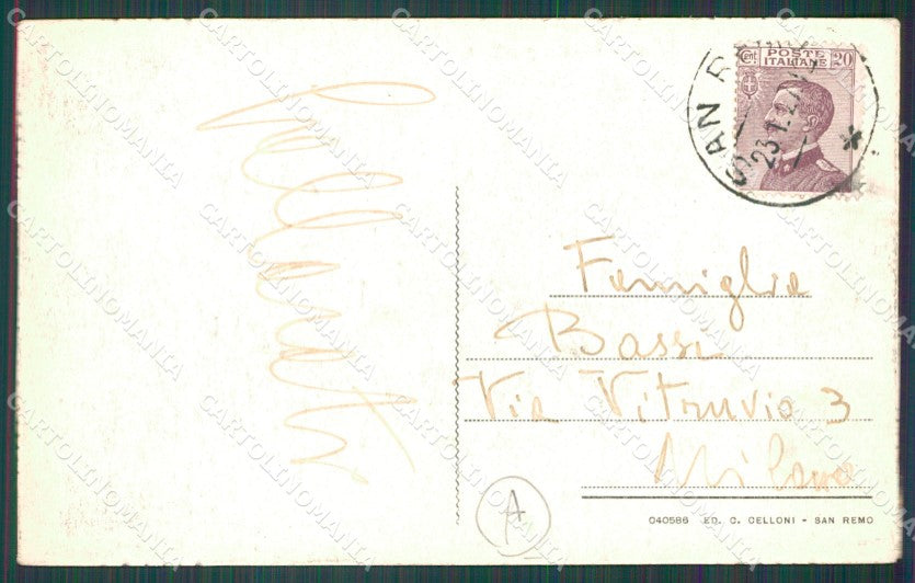 Imperia Sanremo Cartolina ZG2433 – retro