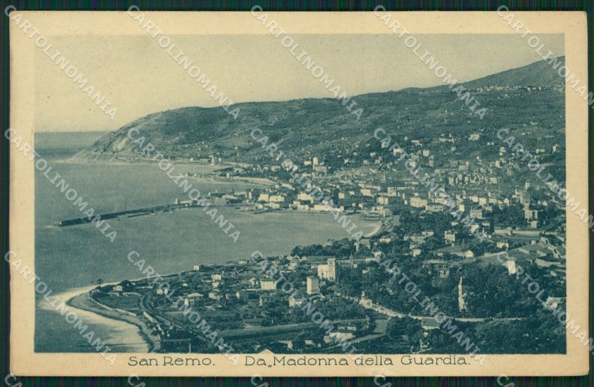 Imperia Sanremo Madonna della Guardia Cartolina ZG2435 – fronte