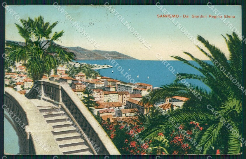 Imperia Sanremo PIEGA Cartolina ZG2436 – fronte