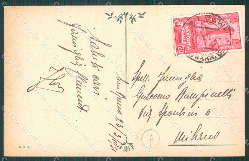 Imperia Sanremo PIEGA Cartolina ZG2436 – retro