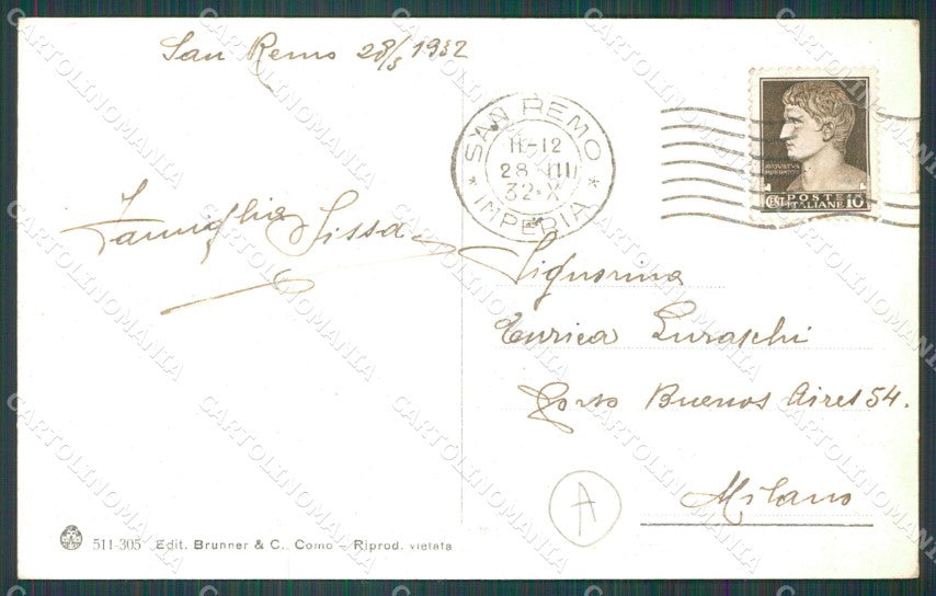 Imperia Sanremo Cartolina ZG2463 – retro