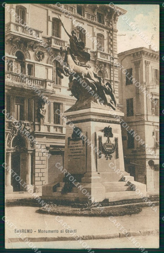Imperia Sanremo PIEGA Cartolina ZG2471 – fronte