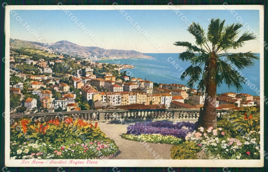 Imperia Sanremo SCOLLATA Cartolina ZG2478 – fronte