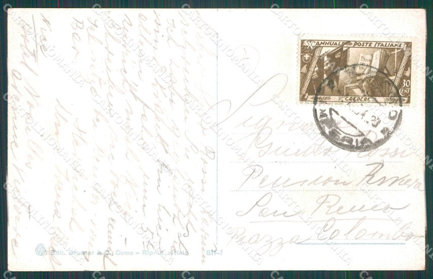 Imperia Sanremo SCOLLATA Cartolina ZG2478 – retro