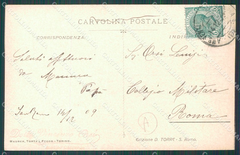 Imperia Sanremo Cartolina ZG2484 – retro