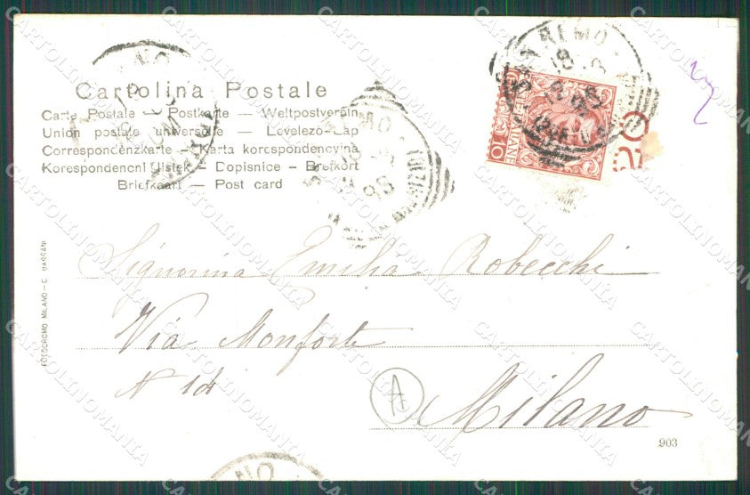 Imperia Sanremo Cartolina ZG2487 – retro