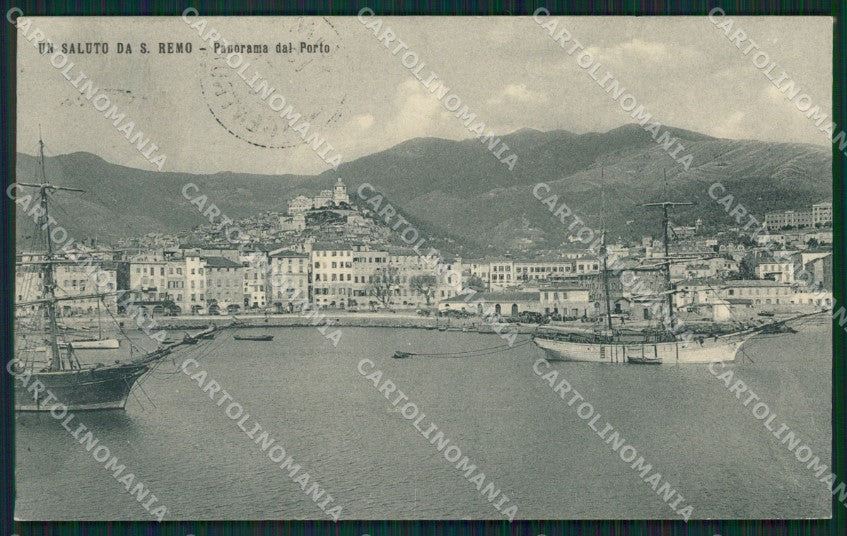 Imperia Sanremo Barche Cartolina ZG2489 – fronte