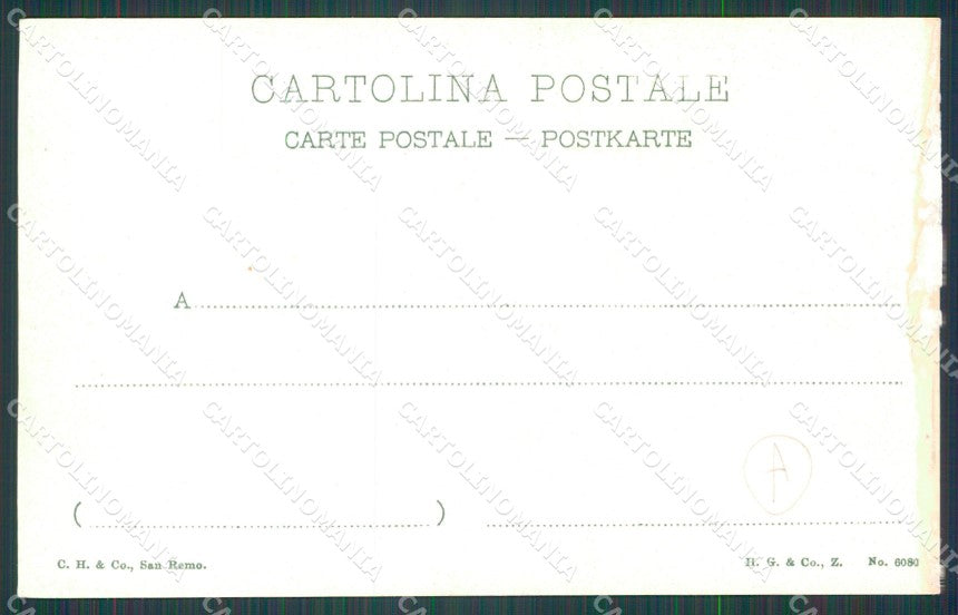 Imperia Sanremo COLLA Cartolina ZG2491 – retro