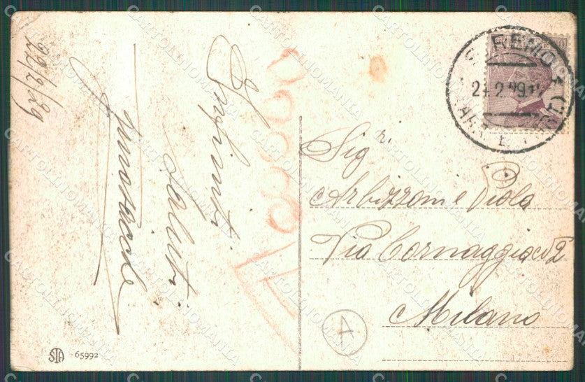 Imperia Sanremo PIEGA Cartolina ZG2499 – retro
