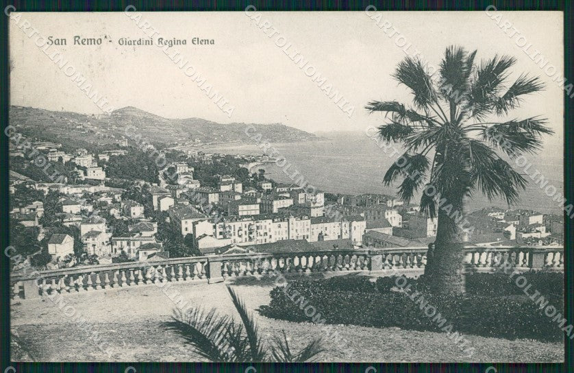 Imperia Sanremo Cartolina ZG2500 – fronte