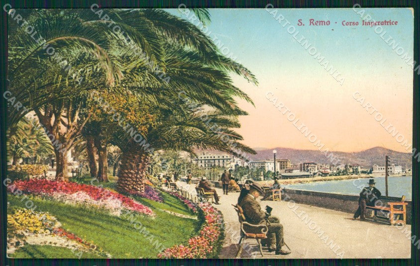 Imperia Sanremo Cartolina ZG2502 – fronte