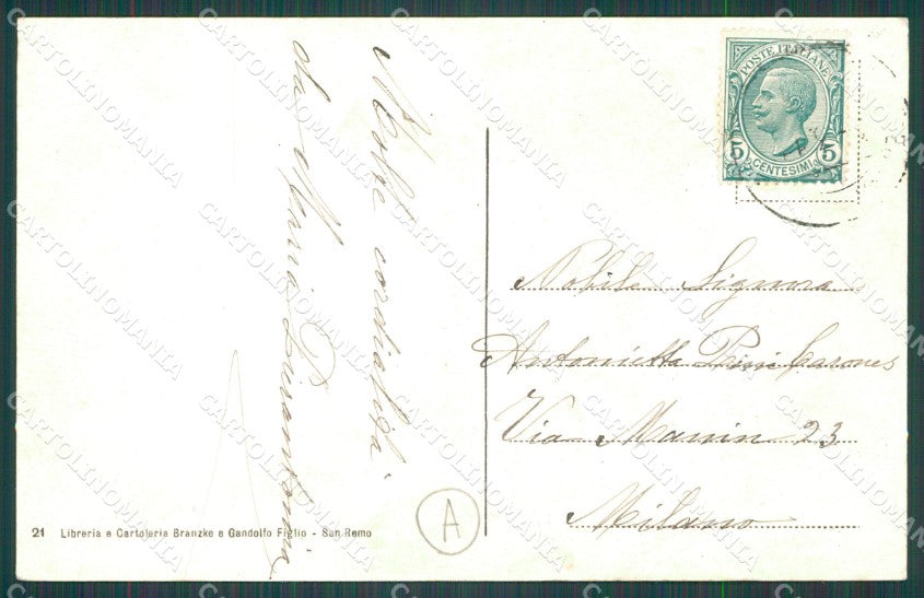 Imperia Sanremo Cartolina ZG2507 – retro