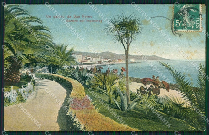 Imperia Sanremo Cartolina ZG2511 – fronte
